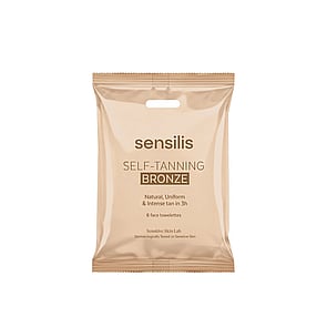 Sensilis Zelfbruinende Gezichtsdoekjes Bronze x6