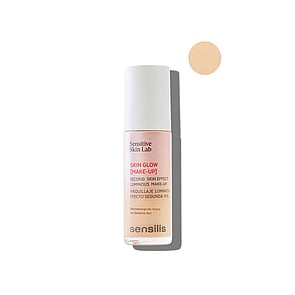 Sensilis Skin Glow [Make-Up] Podkład Efekt Drugiej Skóry Rozświetlający 01 Ivory 30ml