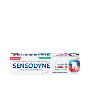Sensodyne معجون أسنان للحماية النشطة للحساسية واللثة بالنعناع المنعش 75ml