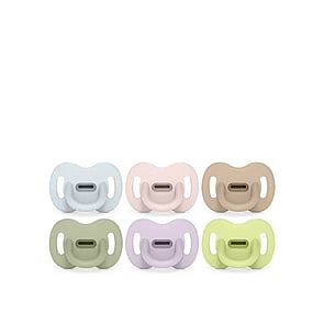 Suavinex Selection Smoothie SX Pro Physiological Silicone Soother 0-6m Soft Colors x1