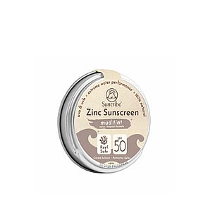 Suntribe Zinc Sunscreen SPF50 Mud Tint 45g