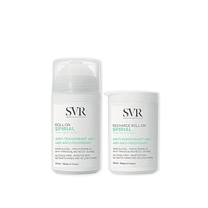 SVR Spirial Anti-Perspirant Deodorant Roll-On 48h 50ml + Recharge 50ml