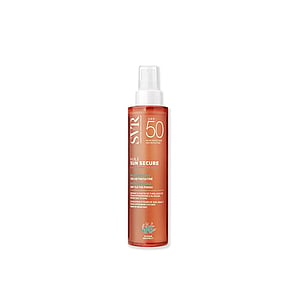 SVR Sun Secure Satinerad Torrolja SPF50 Solskydd 200ml