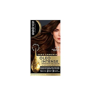 Syoss Oleo Intense Permanent Oil Color Permanent Hair Dye 4-18 Mokka Brown