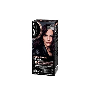 Syoss Permanente Coloration Haarfarbe 3_3 Dark Violet