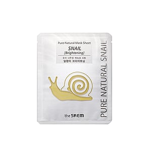 The Saem Pure Natural Mask Sheet Snail Brightening 20ml