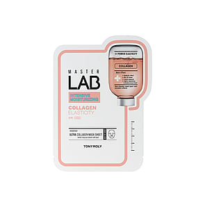 TONYMOLY Master Lab Mascarilla Facial de Colágeno Cuidado Intensivo de Elasticidad 19g