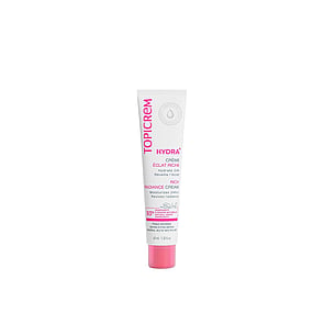 Topicrem Hydra+ Rik Fuktighetsgivende Glødende Krem 40ml