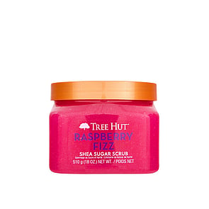 Tree Hut Raspberry Fizz مقشر السكر بزبدة الشيا 510g