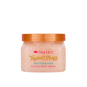 Tree Hut مقشر السكر بزبدة الشيا والمانجو الاستوائي 510g