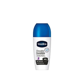 Vaseline Double Invisible Déodorant Anti-Transpirant 48h Roll-On 50ml