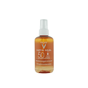 Vichy Capital Soleil Eau Solaire Protectrice Bronzage Sublimé SPF50+ 200ml