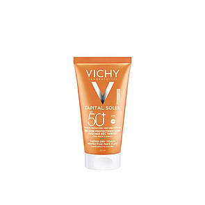Vichy Capital Soleil Getönte Schützende Gesichtsfluid Trockenes Gefühl SPF50+ 50ml