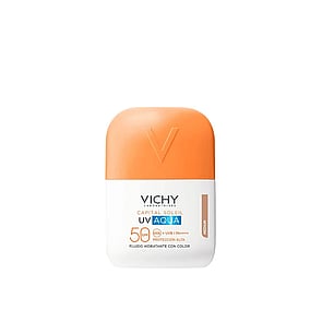 Vichy Capital Soleil Fluido Acquoso UV Solare Colorato Quotidiano Medium SPF50 50ml