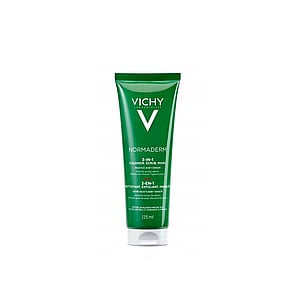 Vichy Normaderm Triactiv 3-In-1 Cleanser Scrub Mask 125ml