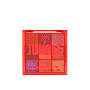 W7 Makeup Jungle Color Toucan Pressed Pigment Palette 8.1g (0.28 oz)