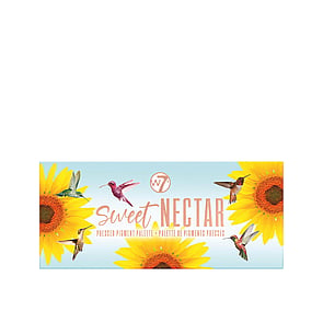 W7 Makeup Sweet Nectar Pressed Pigment Eyeshadow Palette 14g (0.49oz)