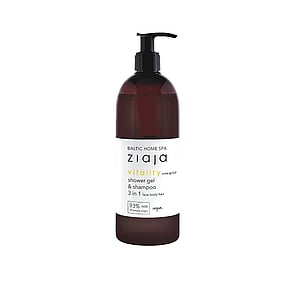 Ziaja Baltic Home Spa Vitality Shower Gel & Shampoo 3-In-1 500ml