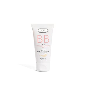 Ziaja BB Cream for Normal Dry & Sensitive Skin SPF15 Light Tone 50ml