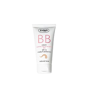 Ziaja BB Cream for Normal Dry & Sensitive Skin SPF15 Natural Tone 50ml (1.7 fl oz)