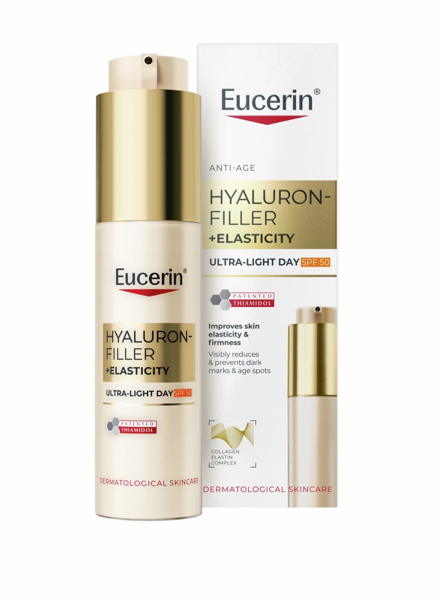 Eucerin Hyaluron-Filler + Elasticity Ultra-Lagana Dnevna Krema Protiv Starenja SPF50 50ml