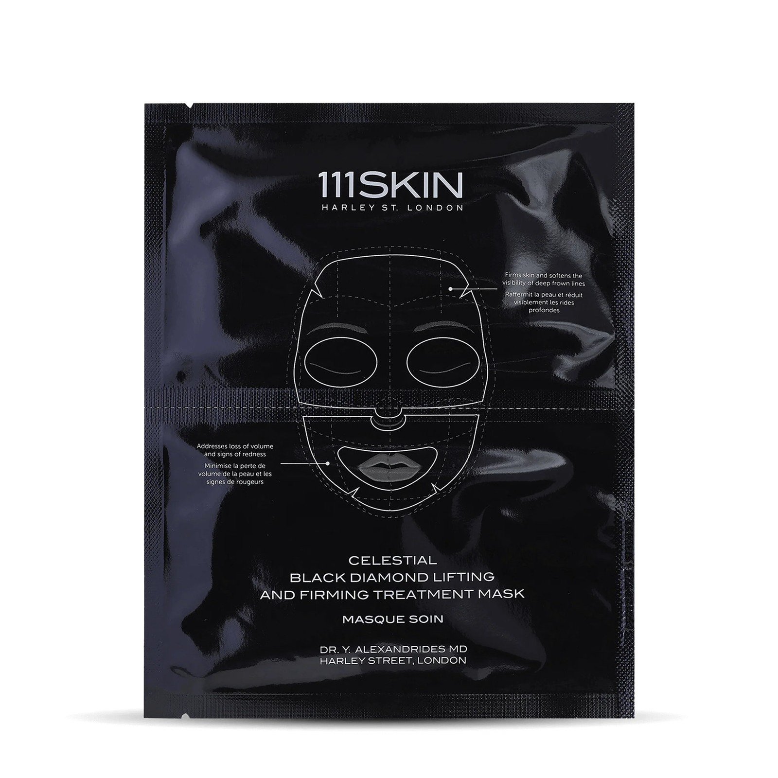 111Skin Celestial Black Diamond Lifting and Firming Treatment Mask 5x31ml
