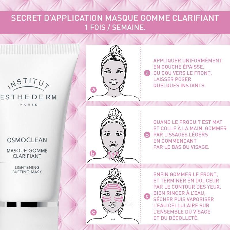 Esthederm Osmoclean Lightening Buffing Mask 75ml (2.54floz)