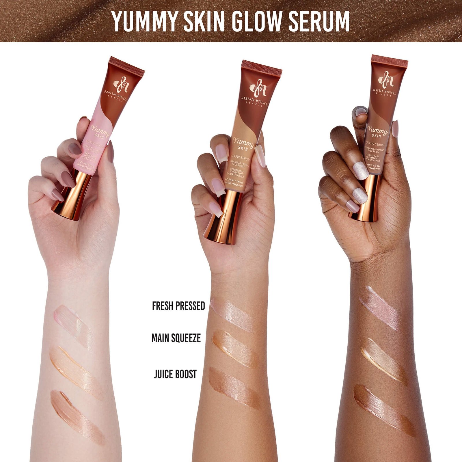 Danessa Myricks Beauty Yummy Skin Glow Serum Main Squeeze 32.5ml