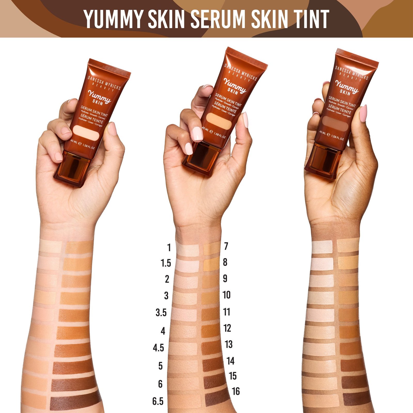 Danessa Myricks Beauty Yummy Skin Serum Skin Tint 13 45ml