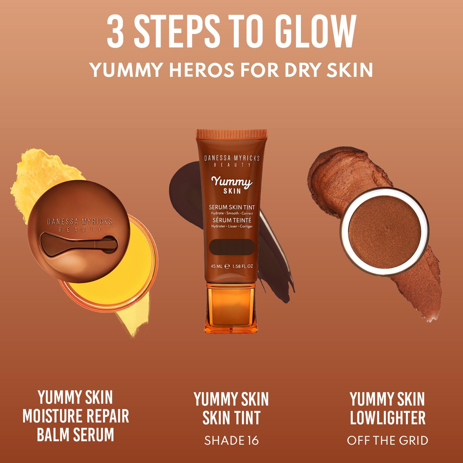 Danessa Myricks Beauty Yummy Skin Lowlighter Blurring Balm Powder
