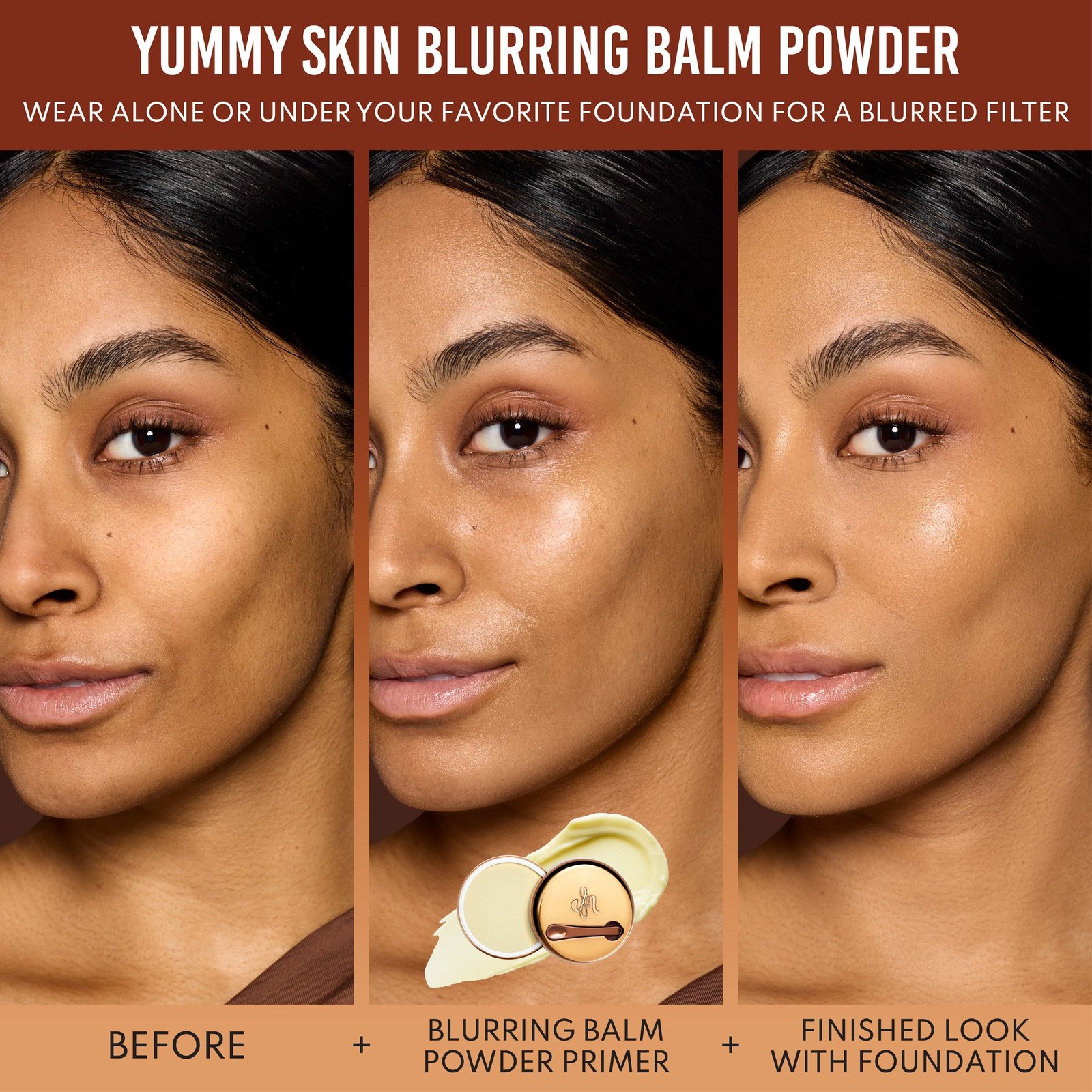 Danessa Myricks Beauty Yummy Skin Blurring Balm Powder Universal Radiant 18g