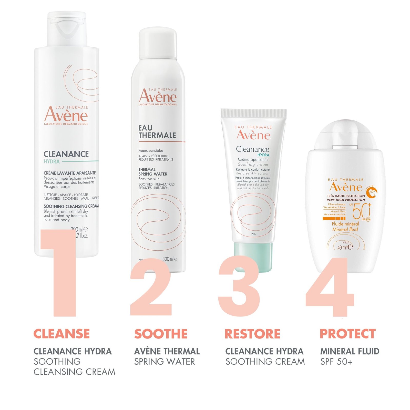 Avène Cleanance Hydra Crème Apaisante 40ml