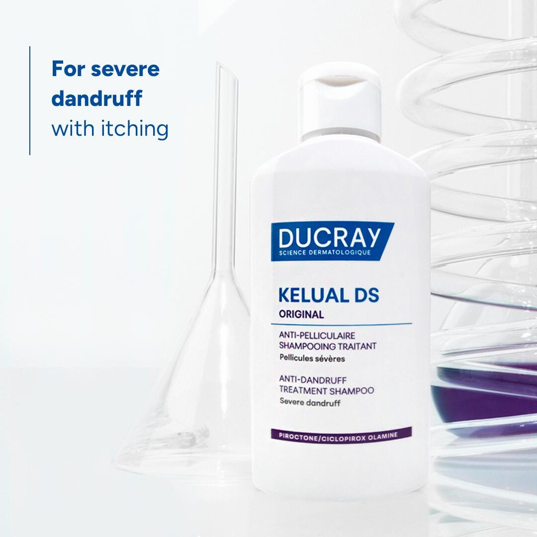 Ducray Kelual DS Anti-Dandruff Treatment Shampoo 100ml (3.38floz)