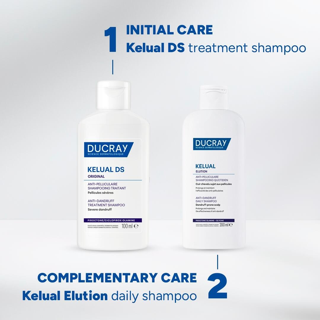 Ducray Kelual DS Anti-Dandruff Treatment Shampoo 100ml (3.38floz)