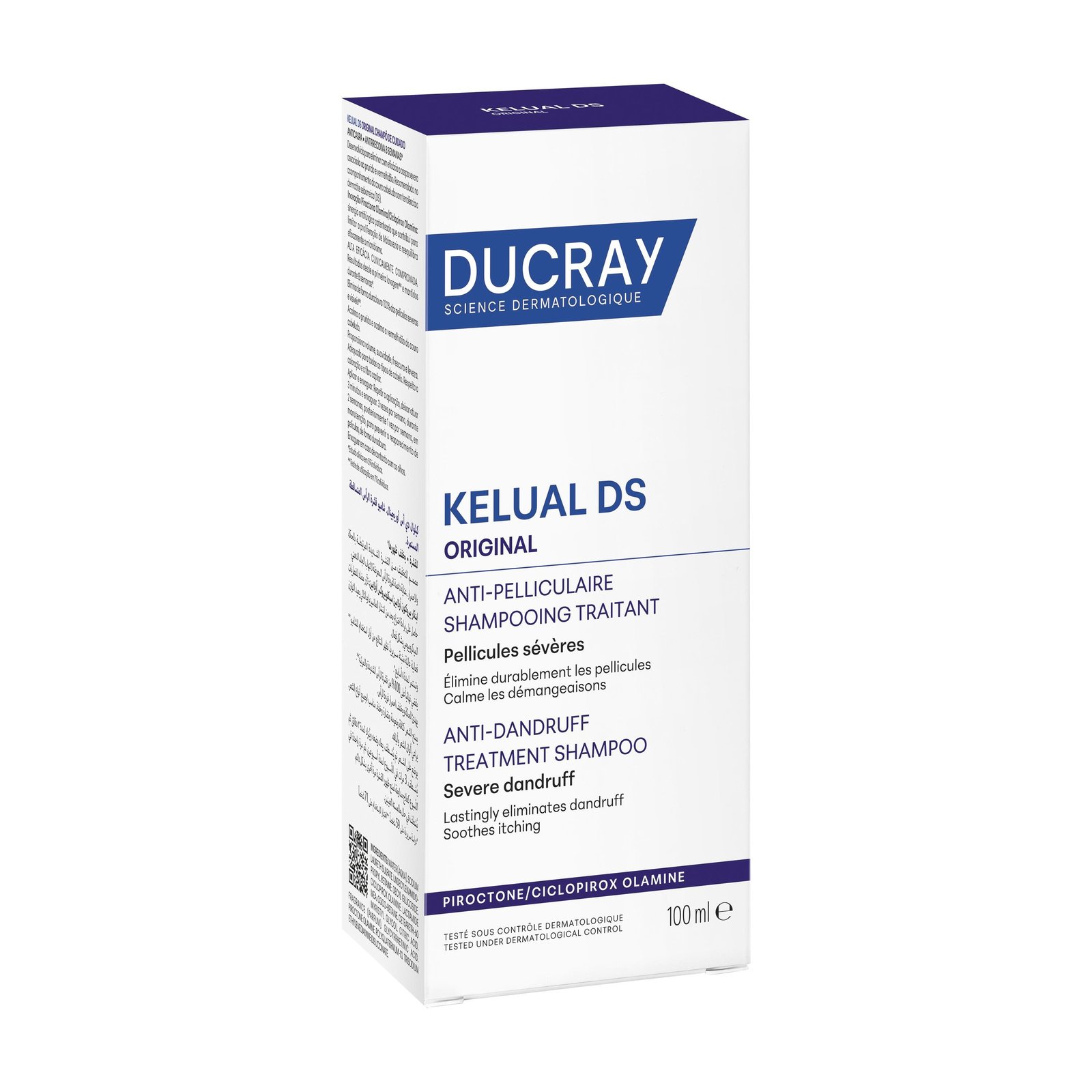 Ducray Kelual DS Anti-Dandruff Treatment Shampoo 100ml (3.38floz)