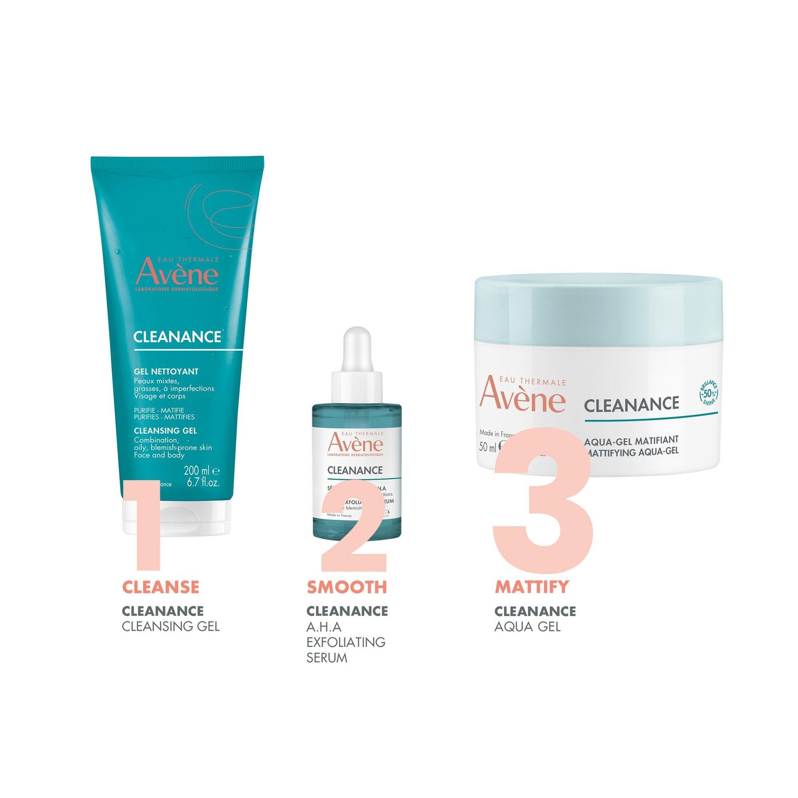 Avène Cleanance Aqua-Gel Matifiant 50ml