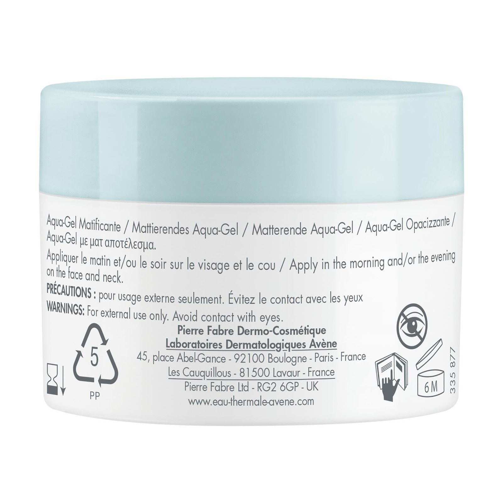 Avène Cleanance Aqua-Gel Matifiant 50ml