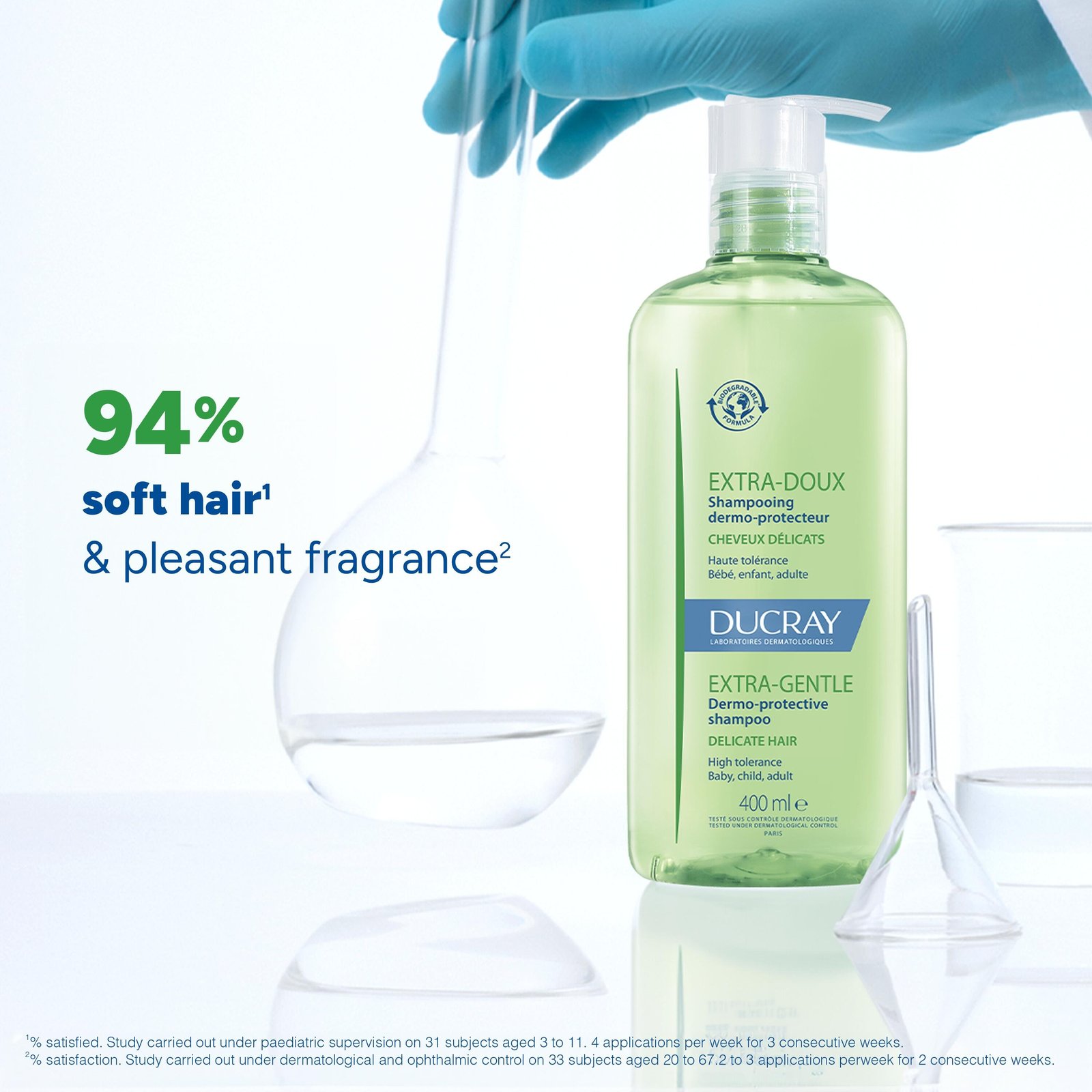Ducray Extra-Doux Dermo-Protective Shampoo 400ml