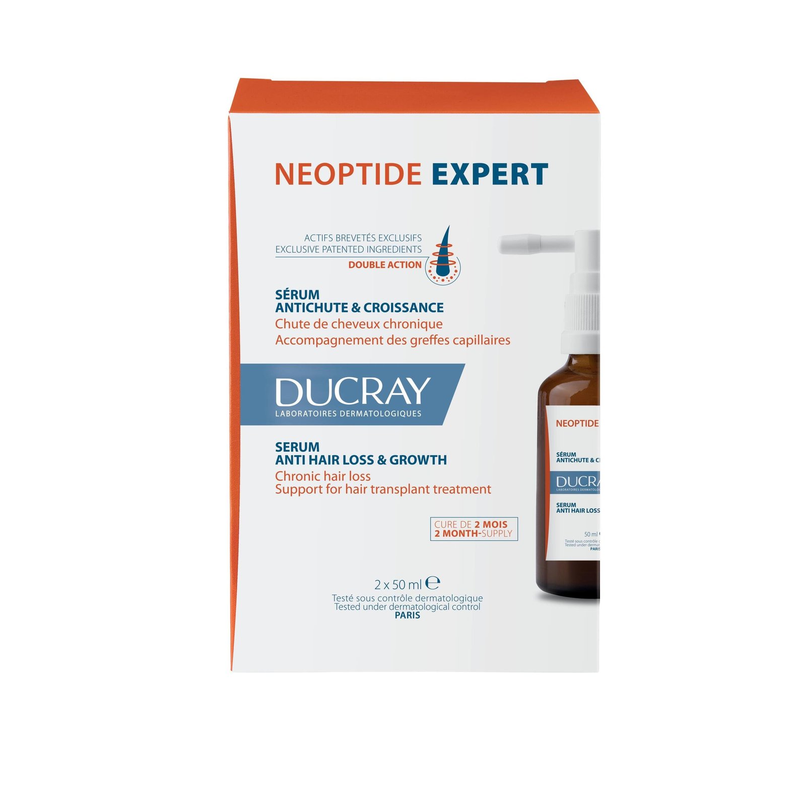 Ducray Neoptide Expert Sérum Anti-Queda e Crescimento 2x50ml