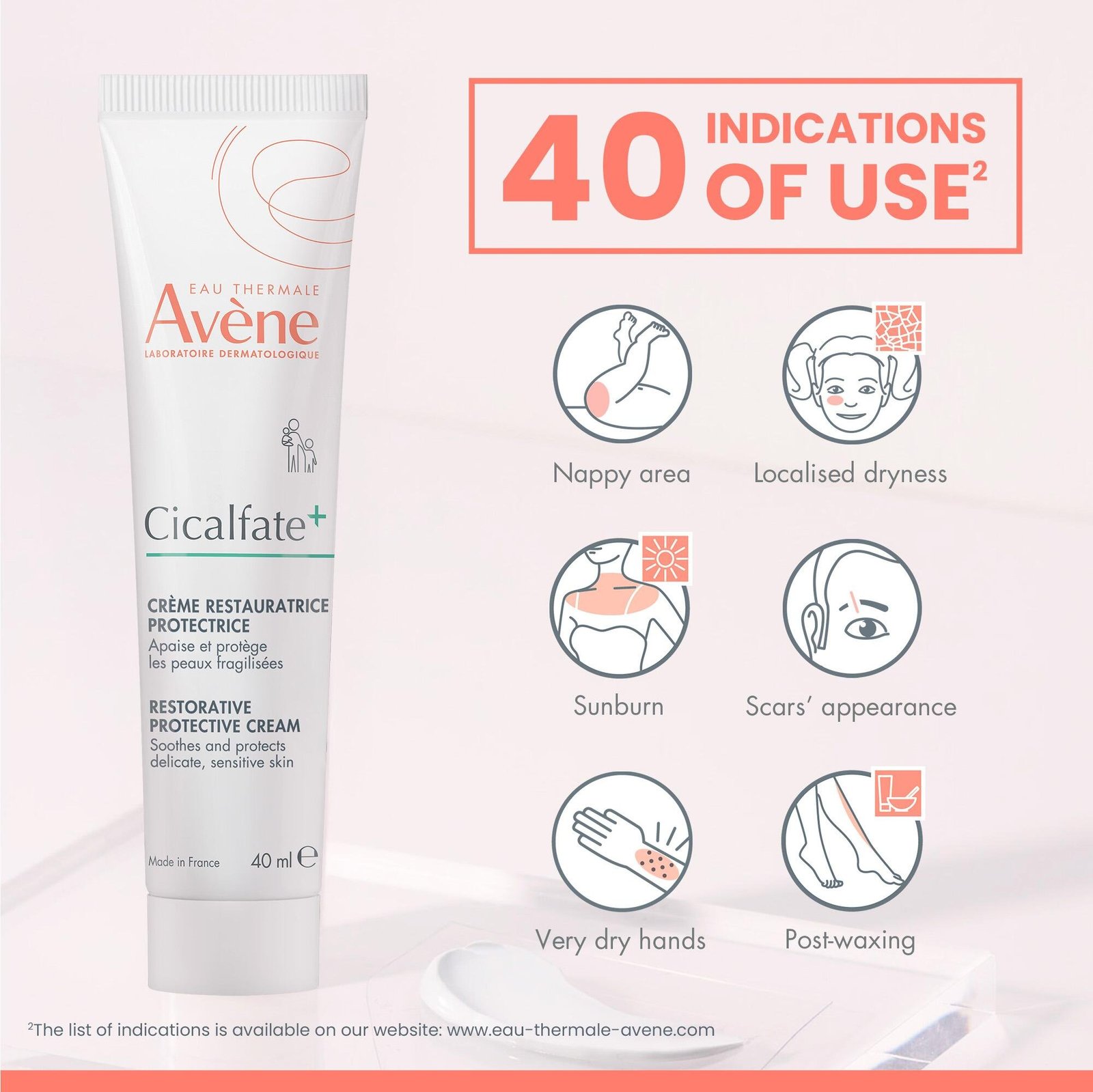 Avène Cicalfate+ Crema Reparadora Protectora 40ml