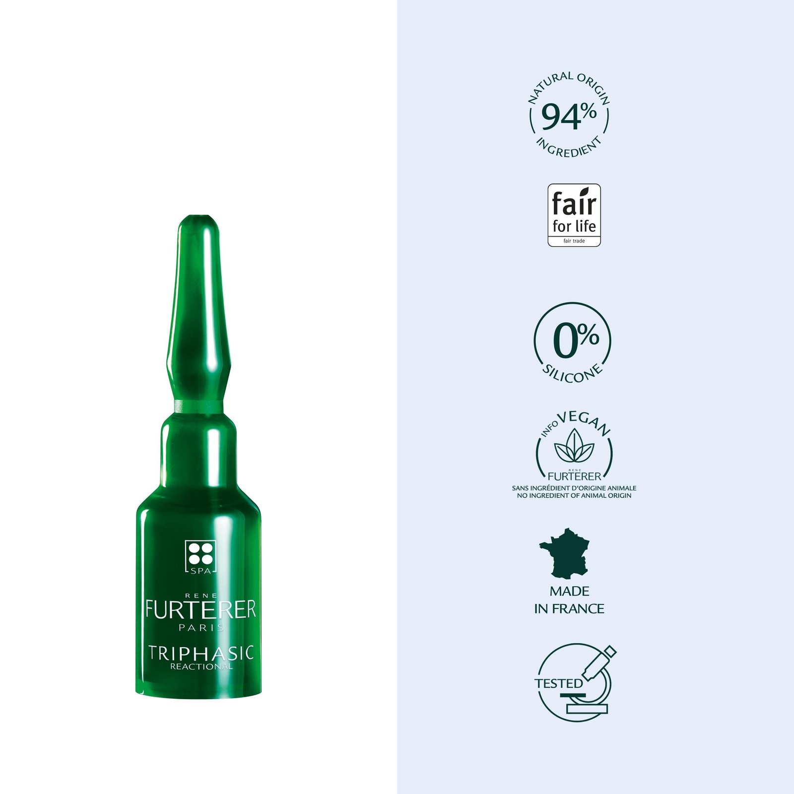 René Furterer Triphasic Sérum Anticaída Reaccional 12x5ml
