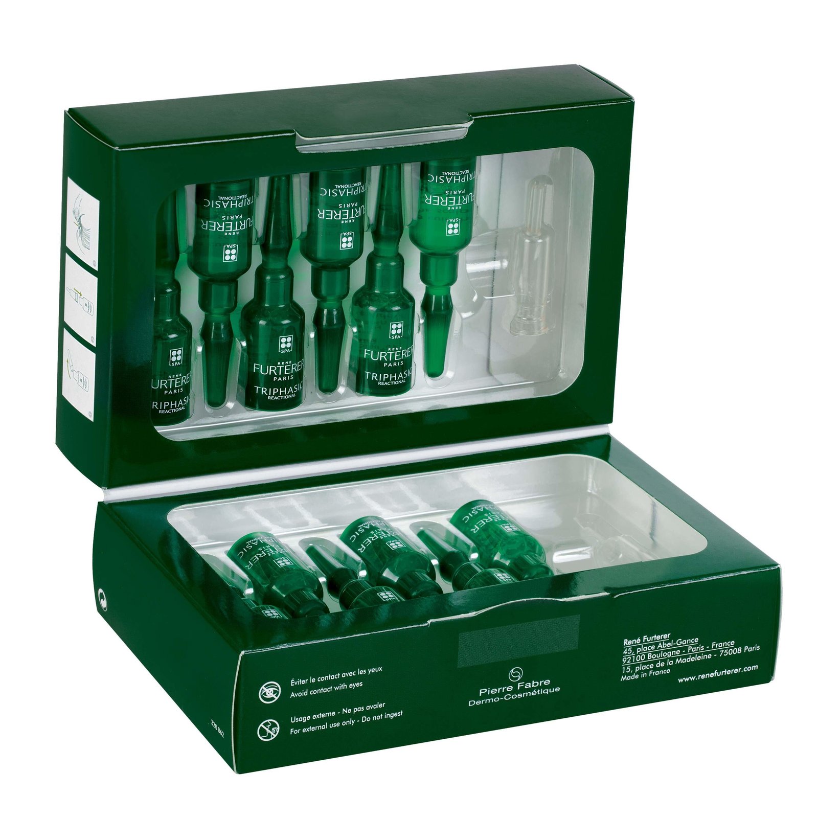 René Furterer Triphasic Sérum Anticaída Reaccional 12x5ml