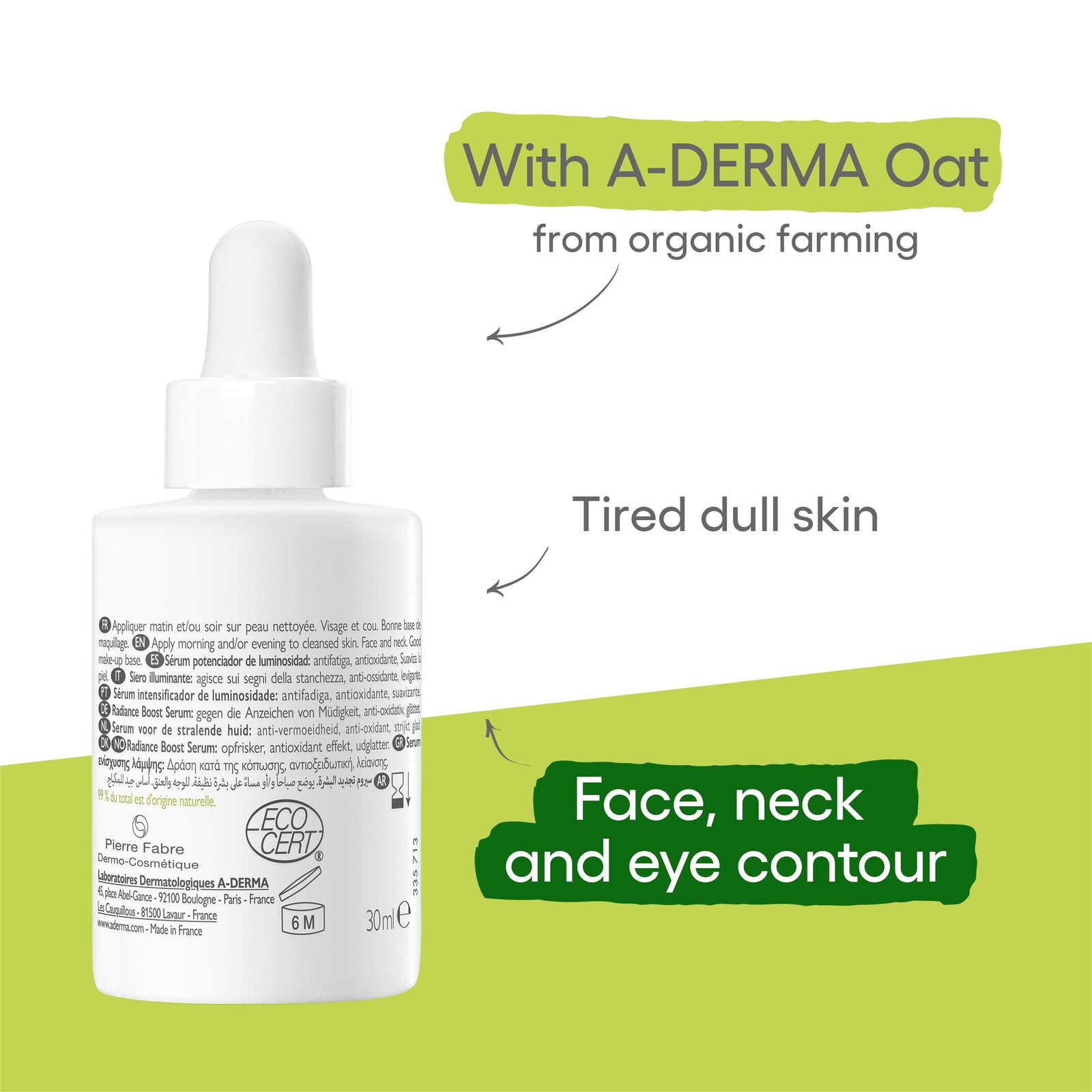 A-Derma Biology Energy C Radiance Boost Sérum Vit C+ 30ml