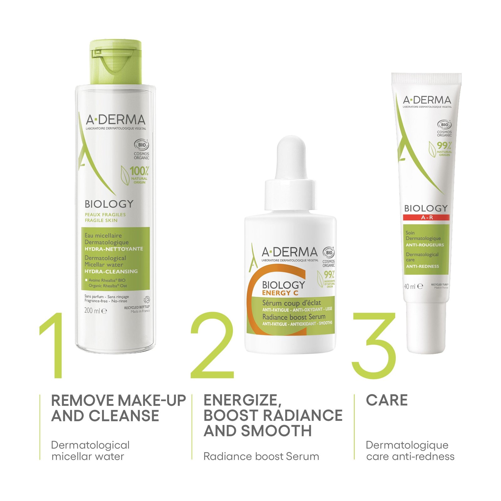 A-Derma Biology Energy C Radiance Boost Sérum Vit C+ 30ml