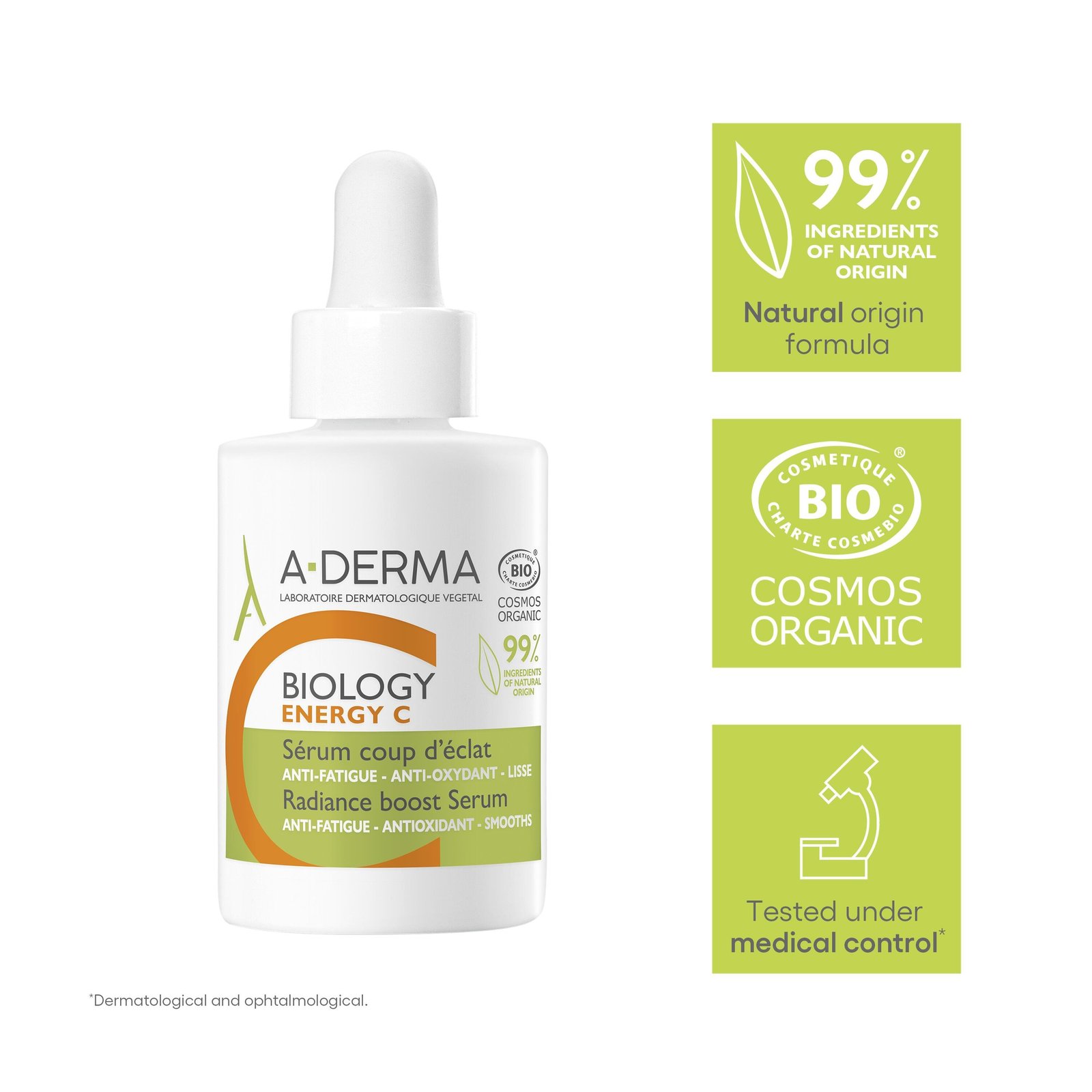 A-Derma Biology Energy C Radiance Boost Sérum Vit C+ 30ml