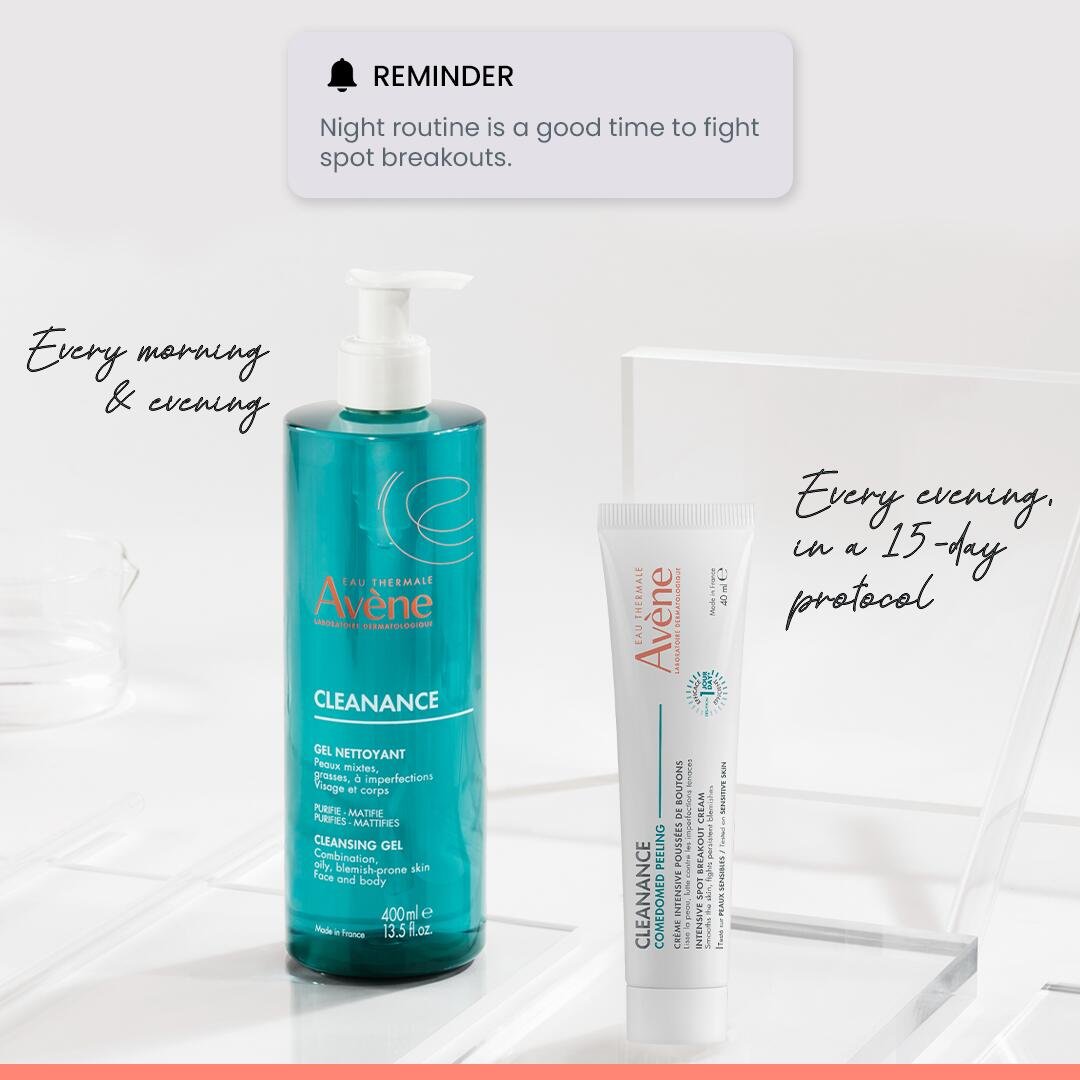 Avène Cleanance Comedomed Intenzivní Peelingový Krém Na Akné A Vyrážky 40ml