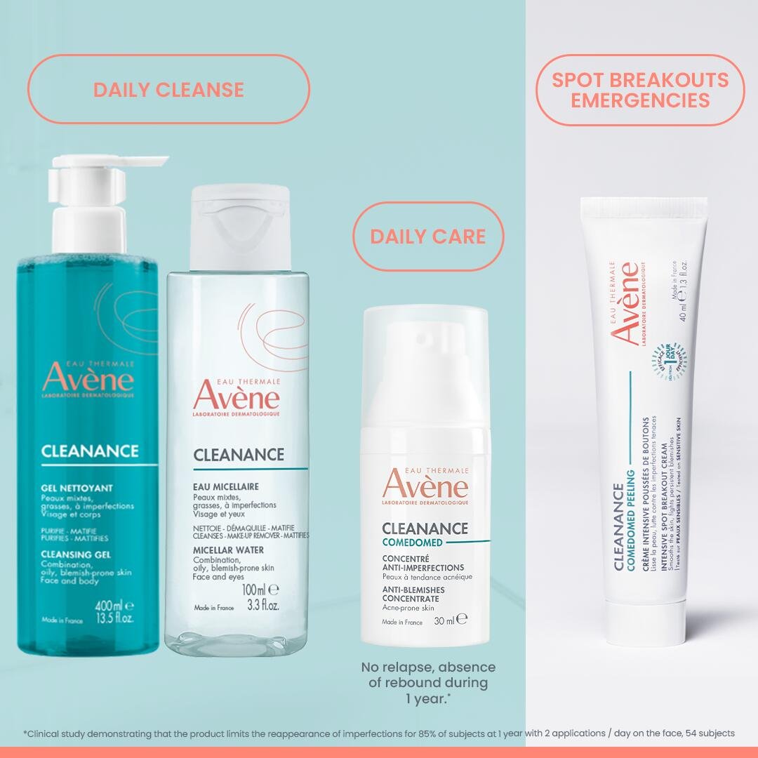 Avène Cleanance Comedomed Intenzivní Peelingový Krém Na Akné A Vyrážky 40ml