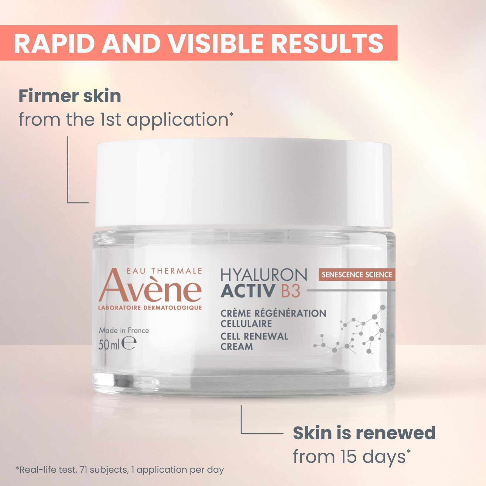 Avène Hyaluron Activ B3 Cell Renewal Cream 50ml