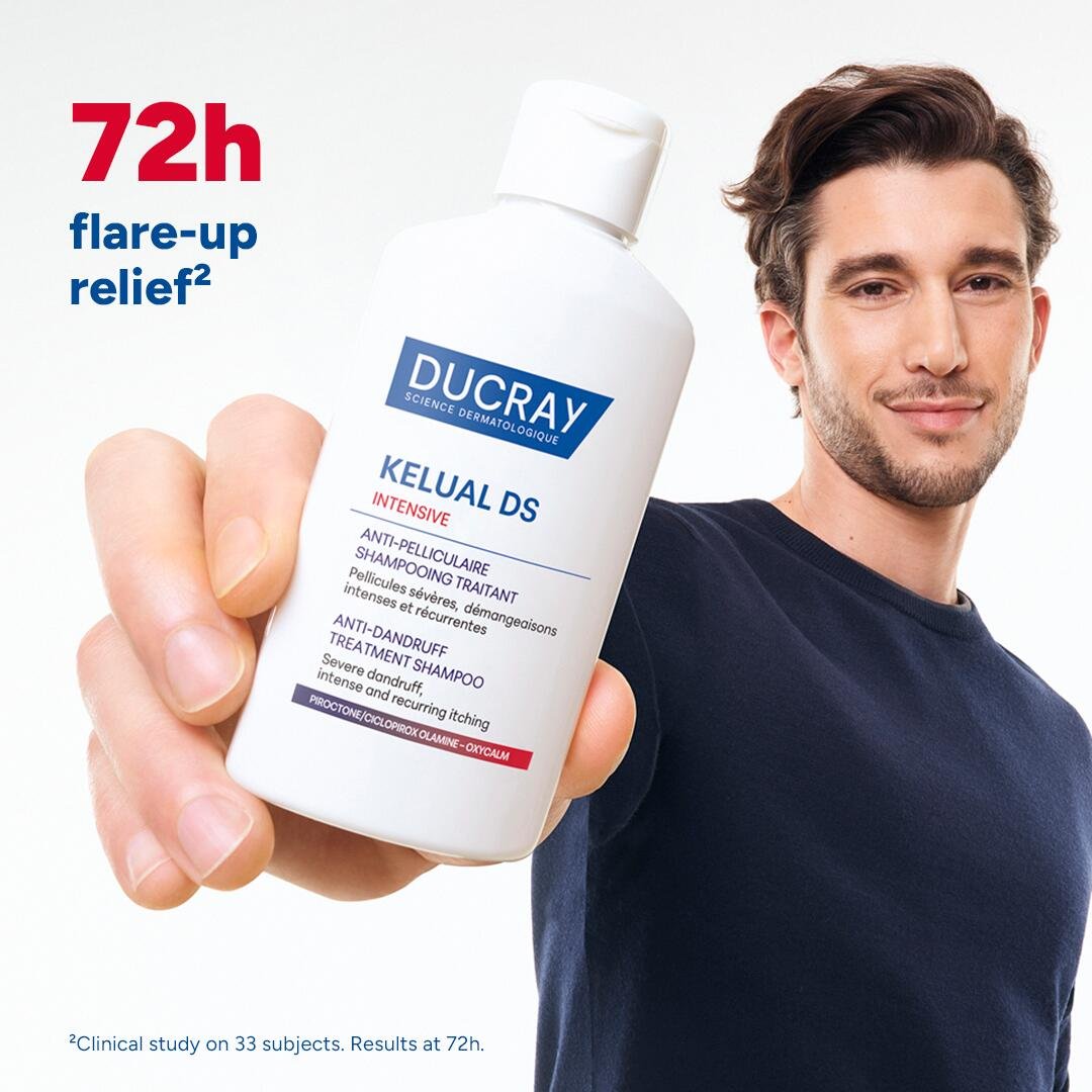 Ducray Kelual DS Intensive Anti-Dandruff Treatment Shampoo 100ml