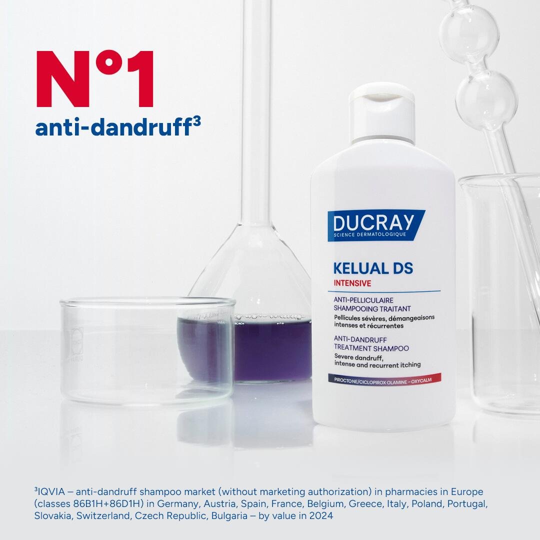 Ducray Kelual DS Intensive Anti-Dandruff Treatment Shampoo 100ml